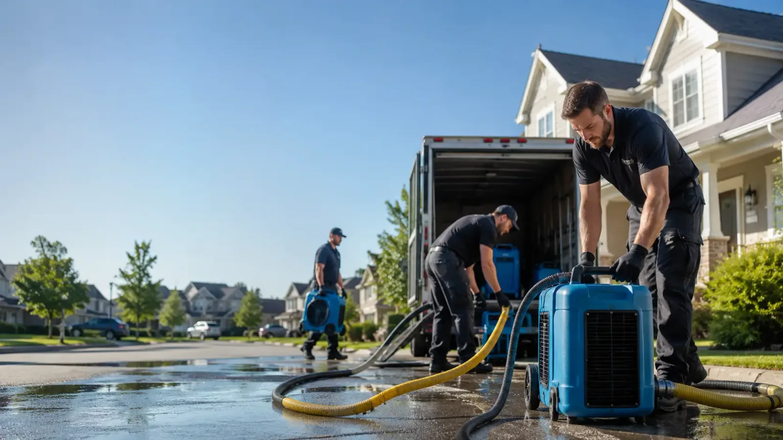 Water Damage Mitigation in California, MD